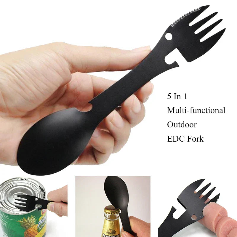 Outdoor Survival Tools 5 in 1 Camping Multi-functional