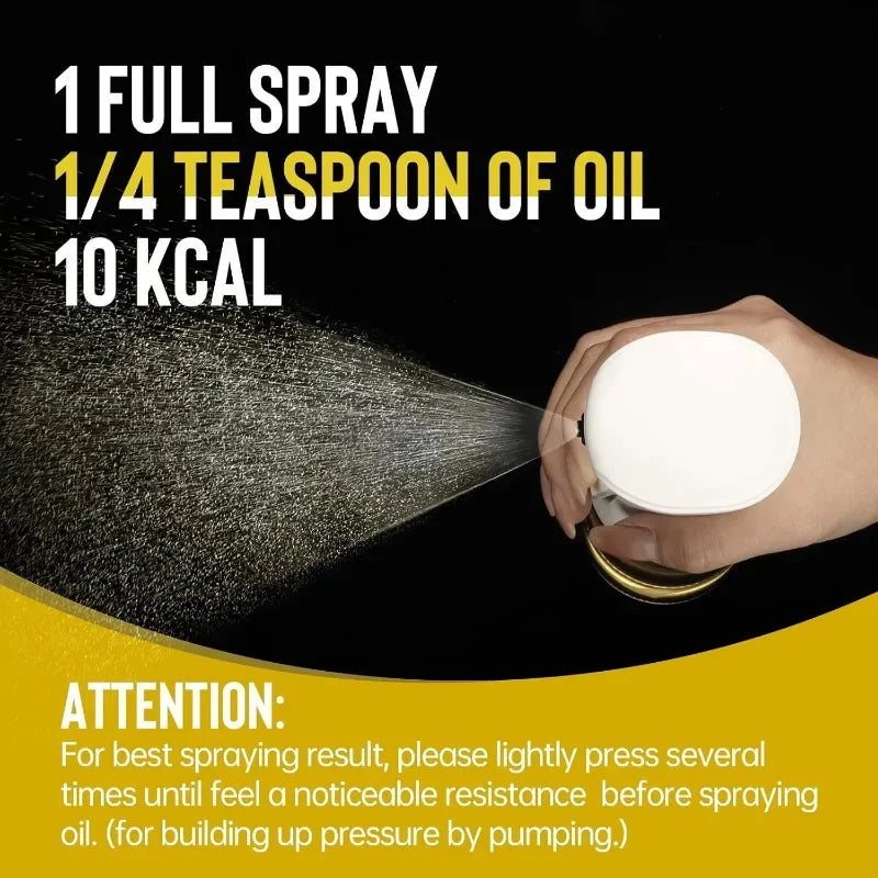 Olive Oil Dispenser Bottle Sprayer Mist-Reusable Food