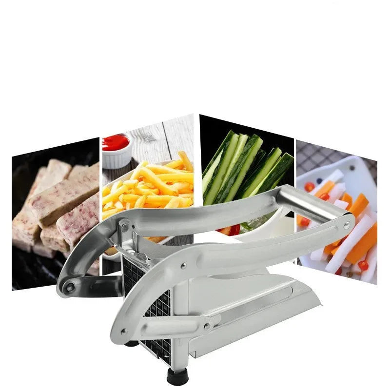 Kitchen tools are good helpers, potato slicer, manual french fry slicerr