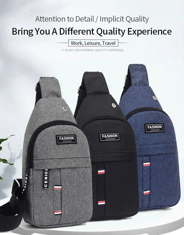 Men's Waterproof Large Bag Pack, Adjustable Strap For Outdoor Activities,