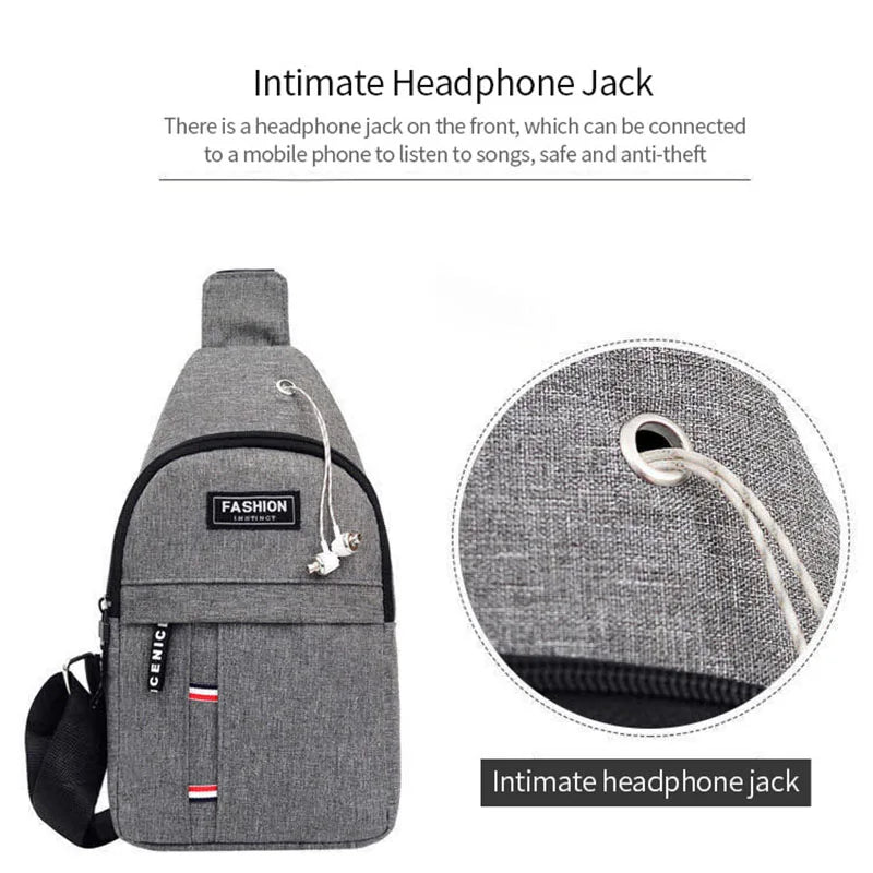 Men's Waterproof Large Bag Pack, Adjustable Strap For Outdoor Activities,
