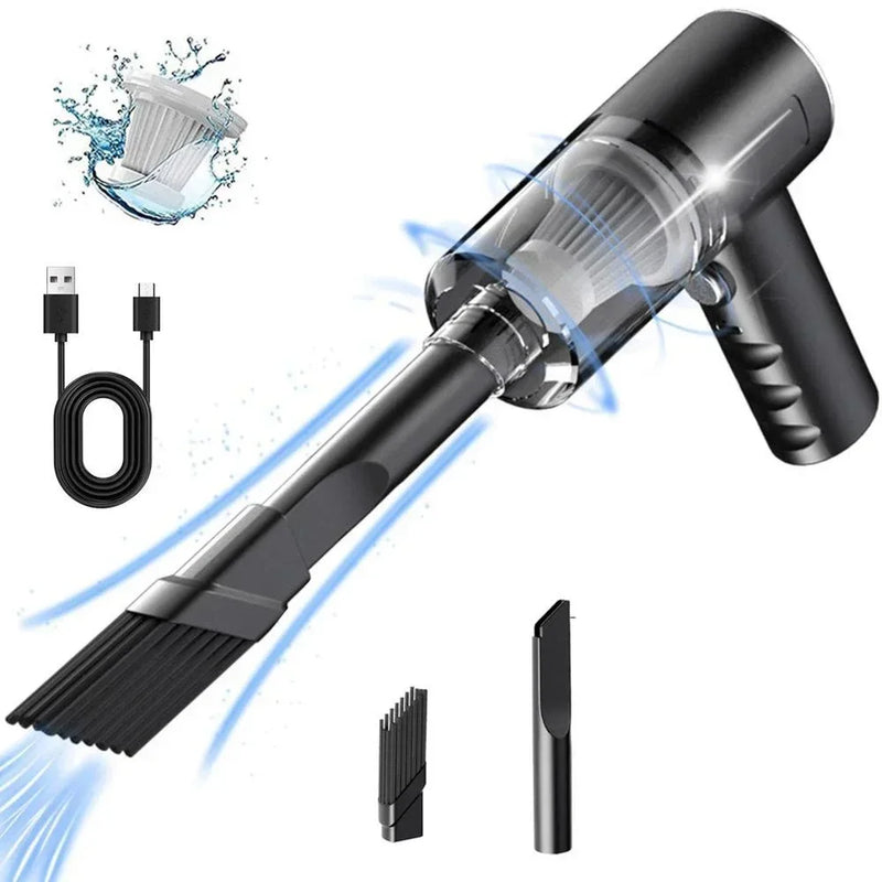High Power Wireless Vacuum Cleaner Dual Use for Home and Car