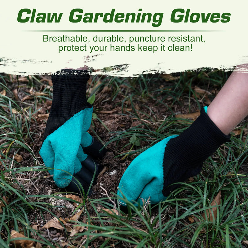 Gardening Tools Set Including Garden Shear Claw