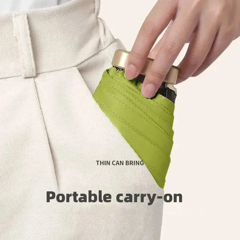 Mini Sun Umbrella Pocket Rain