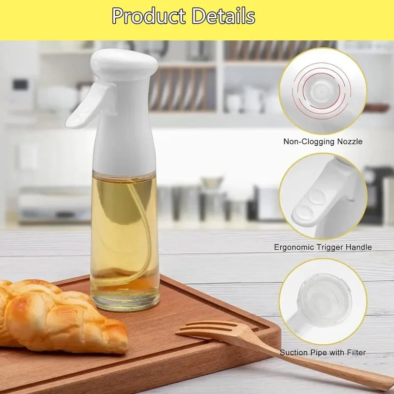 Olive Oil Dispenser Bottle Sprayer Mist-Reusable Food
