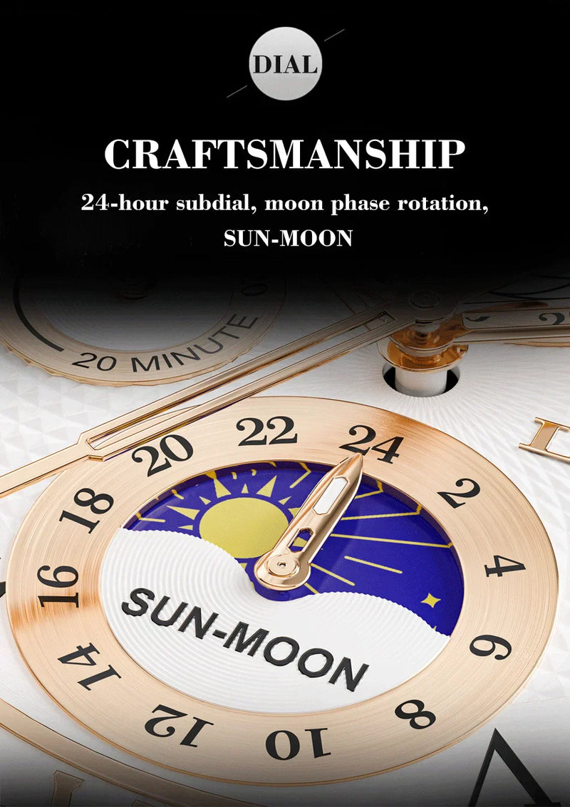 Men's Watches Waterproof Watch for Men Chronograph Fashion Quartz