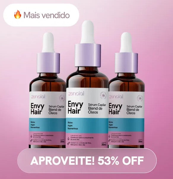 Oléo Capilar Envy Hair Sérum de Crescimento