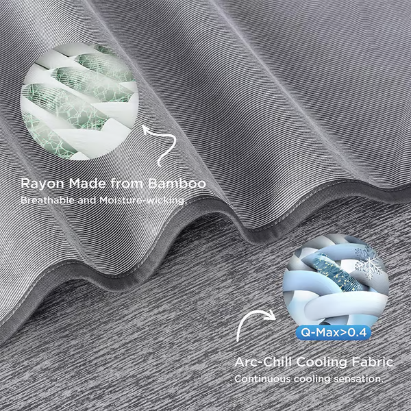 Summer Cooling Blanket / Instantly chill your nights, sleep dry and deep.