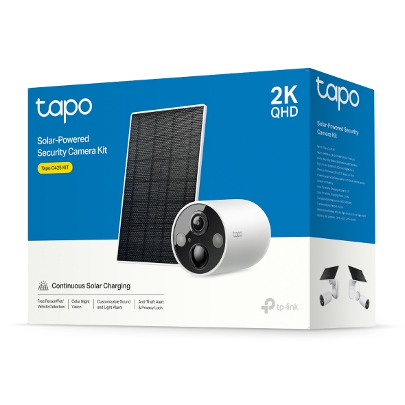 Câmera De Bateria Externa Multlink Solarcam C40 Com Painel Solar